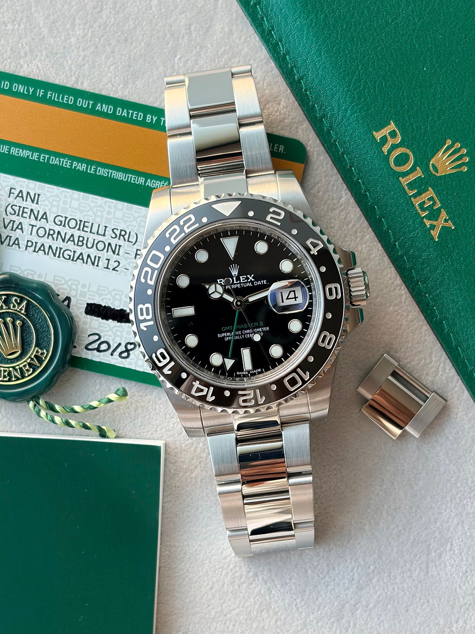 Miniatura: Rolex gmt master 116710