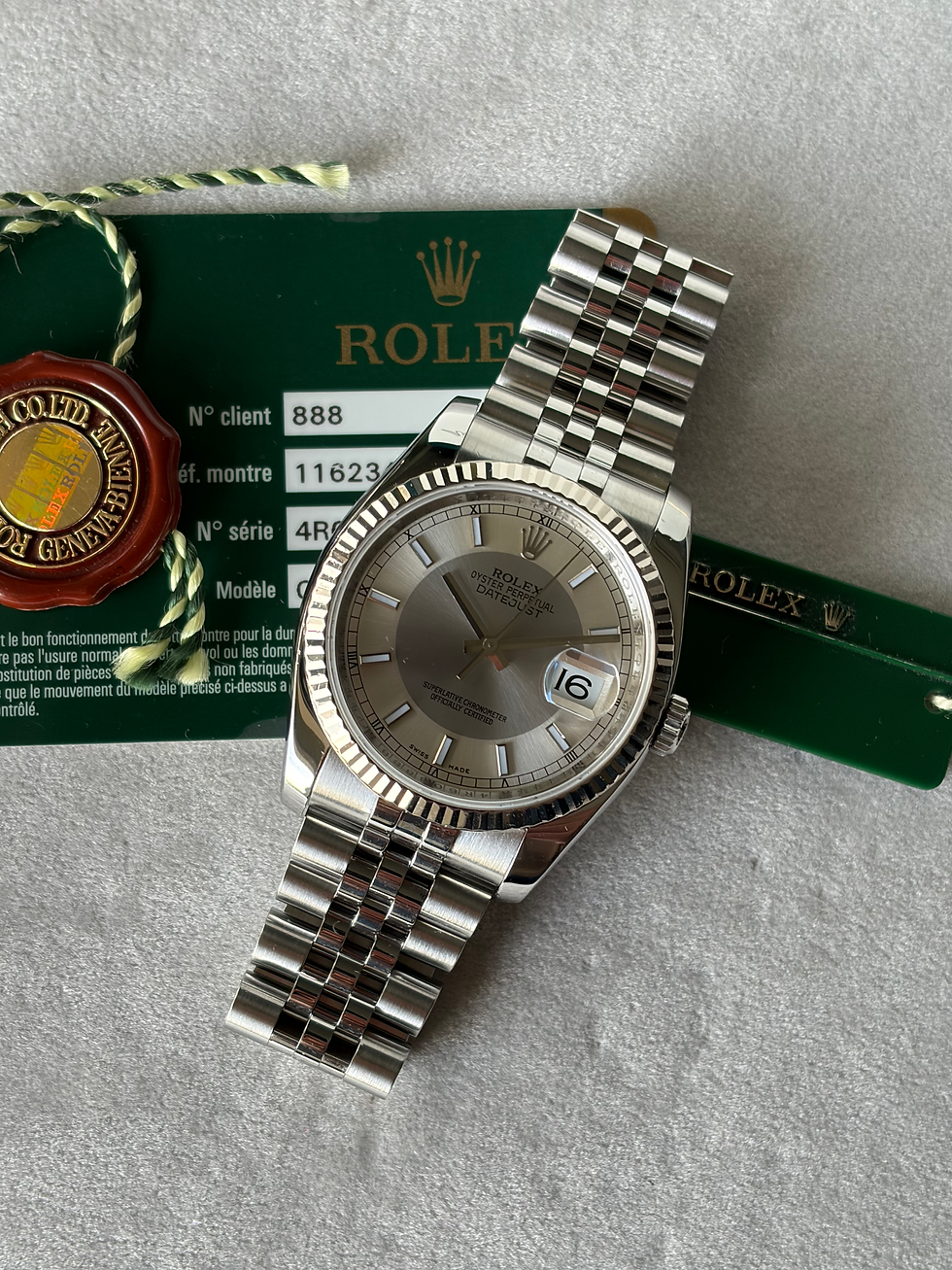 Miniatura: Rolex date just 116234 jubilee 
