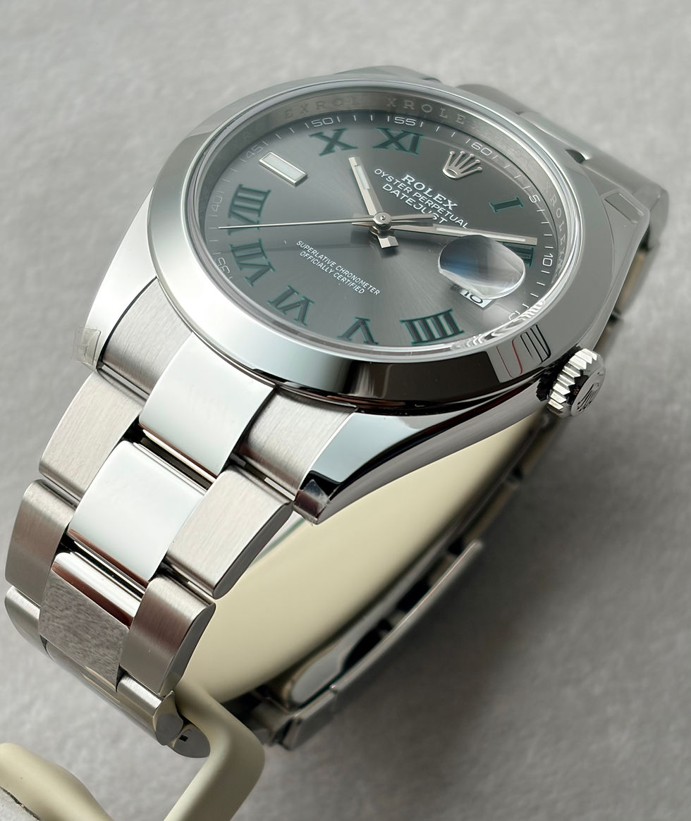 Miniatura: Rolex date just 41 wimbledon