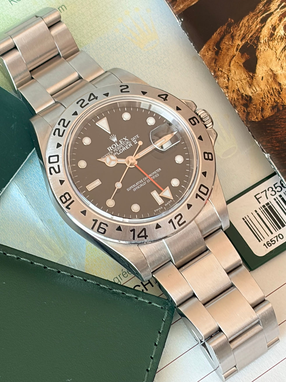 Miniatura: Rolex explorer 2 16570 