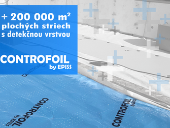 CONTROFOIL už vo viac ako 200 000m2