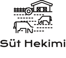 Süt Hekimi logosu - çiftlik yönetimi ve süt ineği sağlığı