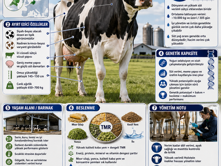 Holstein Irkı: Modern Süt Sığırcılığının Yıldızı