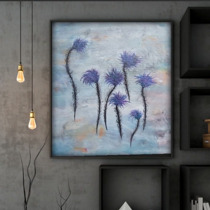 תמונה ממוזערת: ציור של קוצים סגלגלים בהדמיה