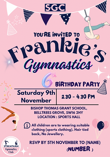 Birthday Fliers