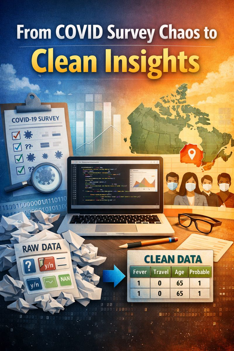 From COVID Survey Chaos to Clean Insights