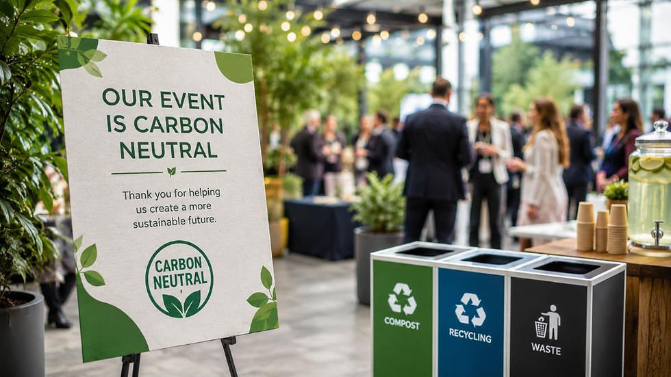 How to Make Your Events Carbon Neutral