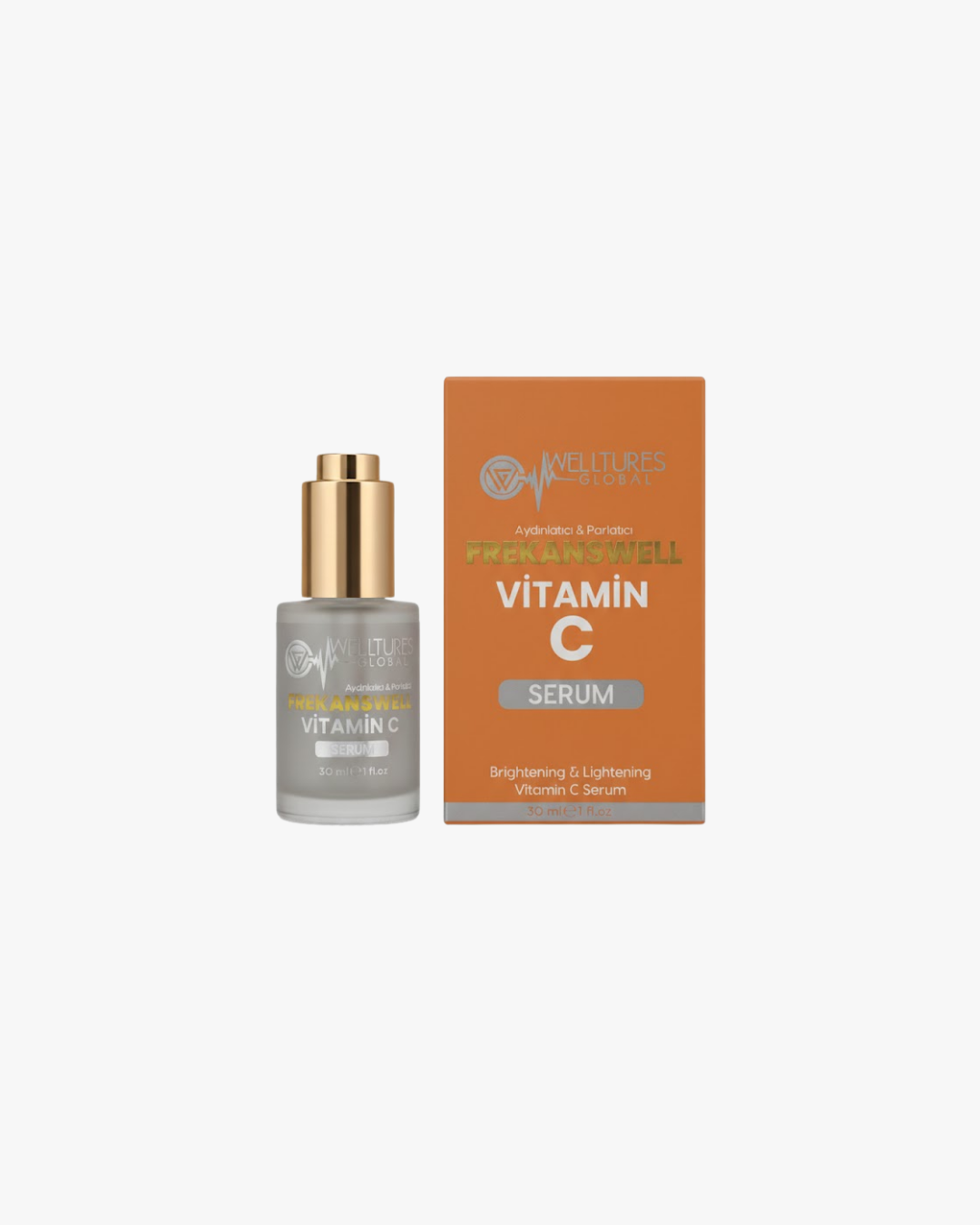 Wellturess Premium Vitamin C Serum – Aydınlatıcı & Parlatıcı 30 ml