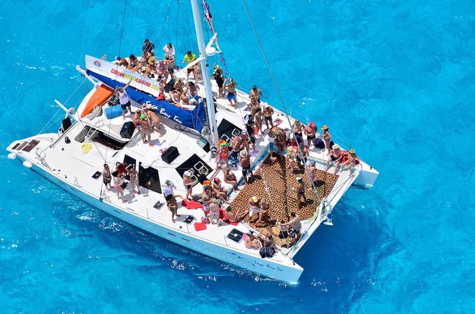 party catamaran playa del carmen