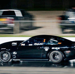 Buddy Hull Thrills Behind Wheel of World Record Mustang
