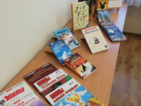 Tymczasem w bibliotece...