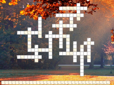 Jesienna krzyżówka