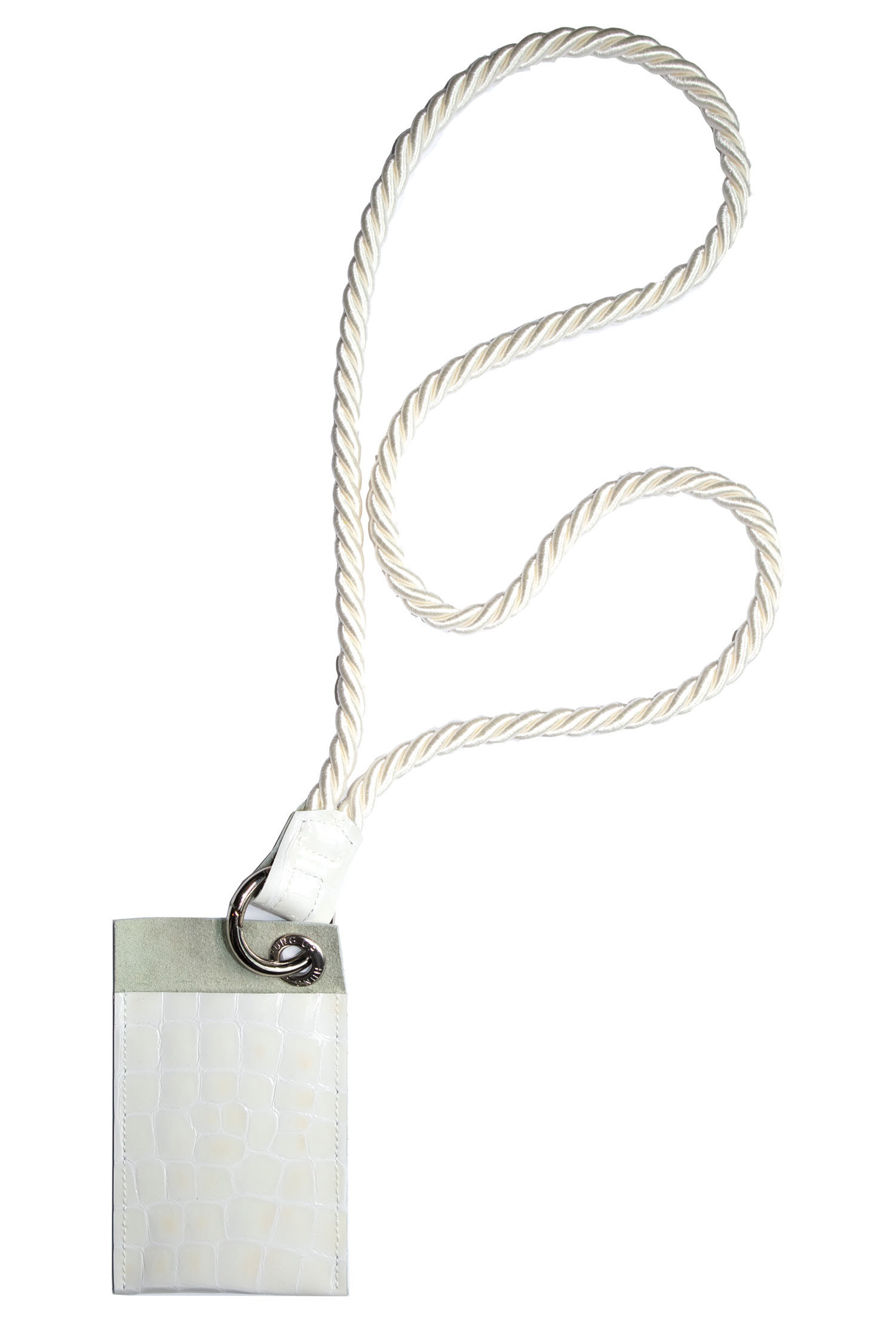 SINGLE / PATENT IVORY / SILVER