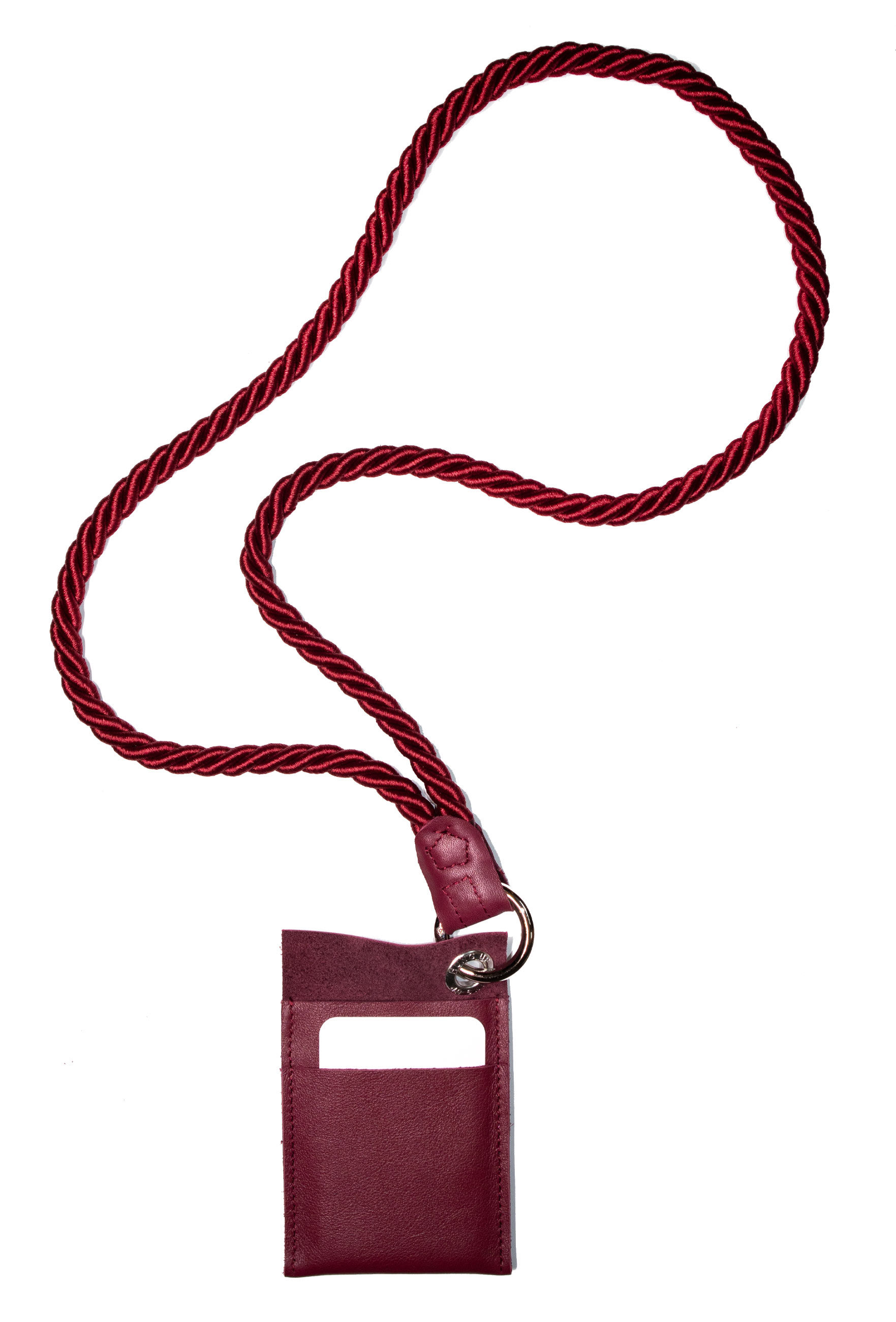 DOUBLE / BURGUNDY / SILVER