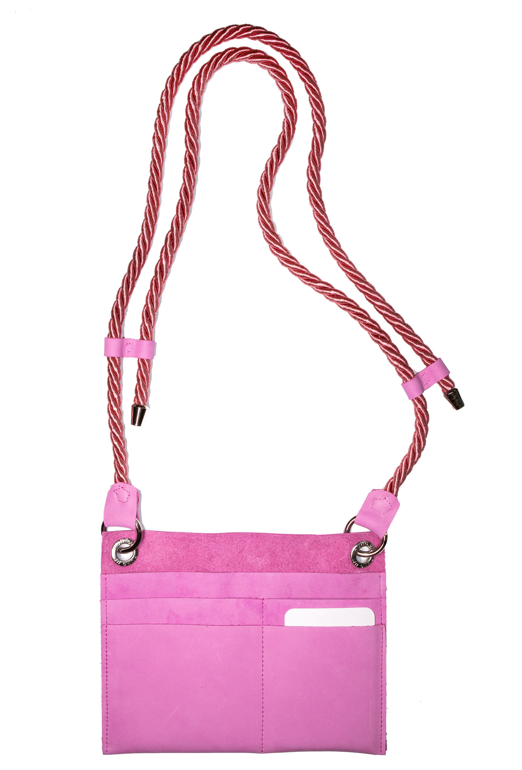 BAG / BABY PINK / SILVER