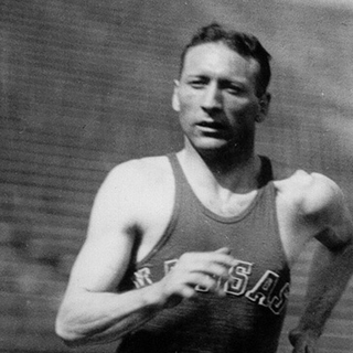 Glenn Cunningham, byname The Kansas Ironman,