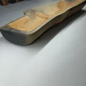 Thumbnail: Blued Oak Crouch Wood Bowl