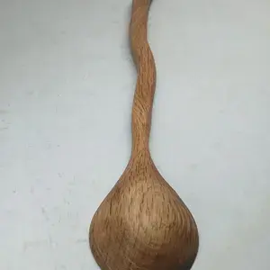 Thumbnail: Blued Oak Cremation Spoon.