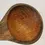 Thumbnail: Blued oak left handed cremation spoon.