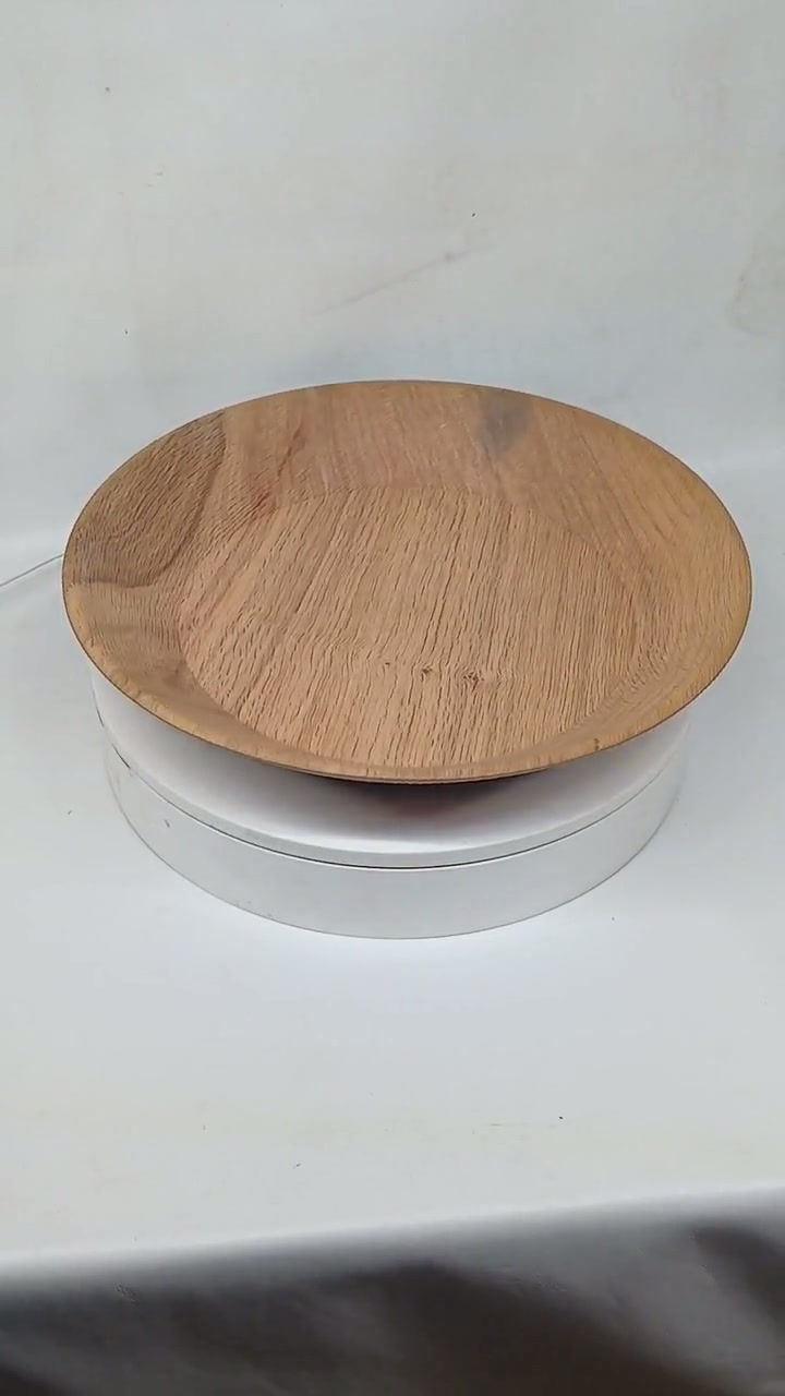 Thumbnail: Large Oak Wood Bowl