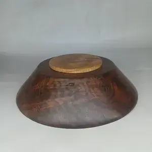 Thumbnail: Wall Mounted Black Walnut Burl Cremation Urn
