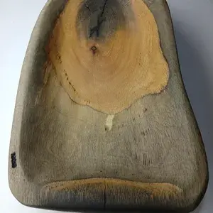 Thumbnail: Blued Oak Crouch Wood Bowl
