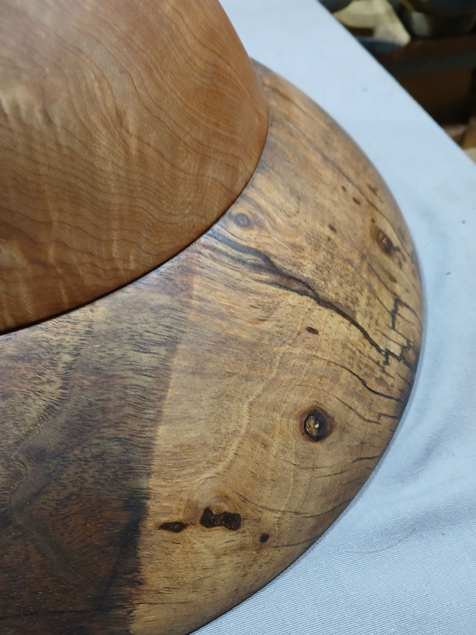 Thumbnail: Black Walnut Burl Cremation Capsule Urn