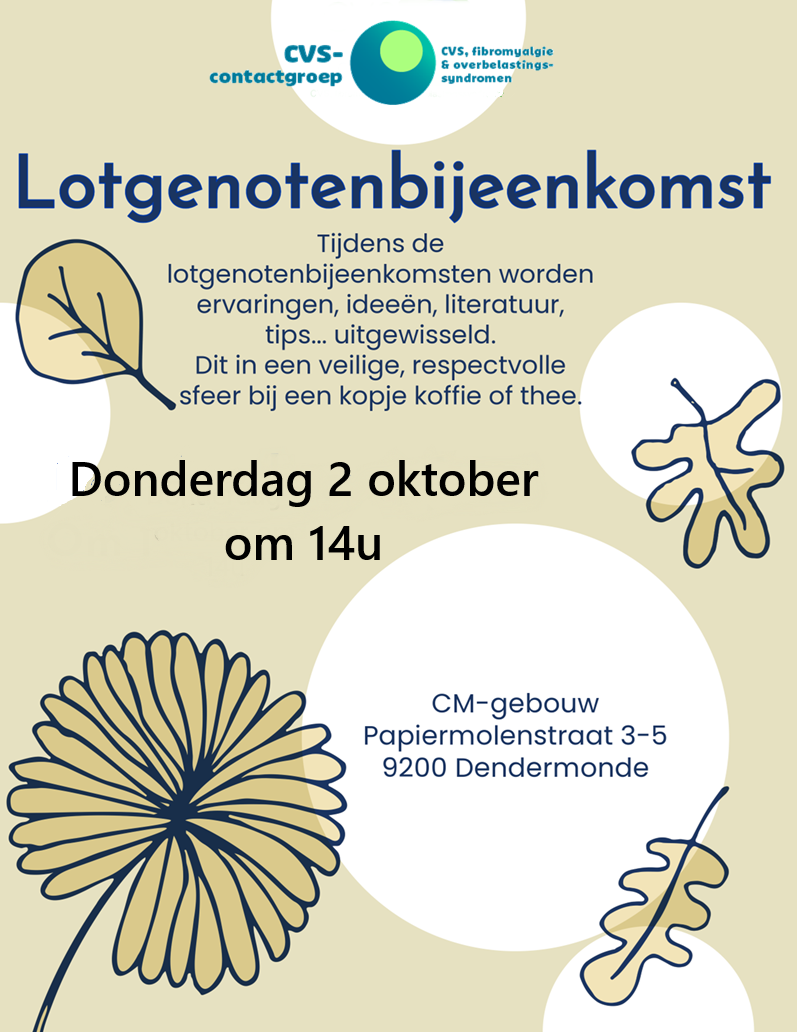 Lotgenotenbijeenkomst te Dendermonde