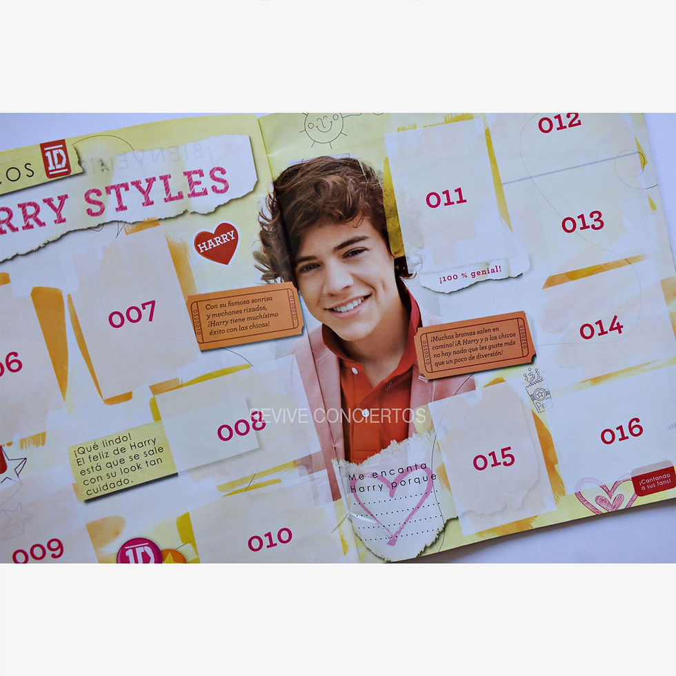 Miniatura: Album One Direction Panini