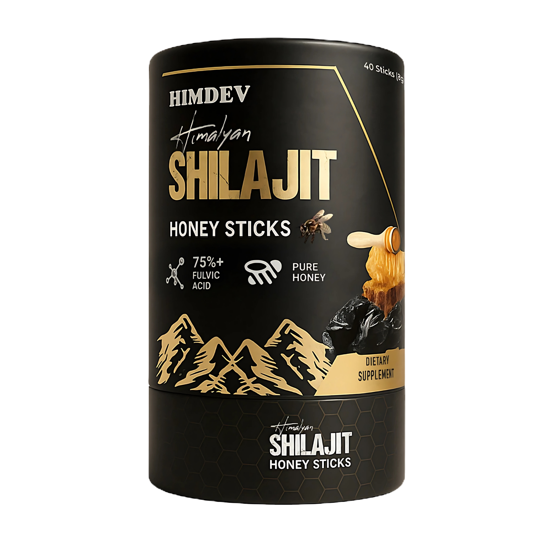 Himdev Himalyan Shilajit Honey Sticks