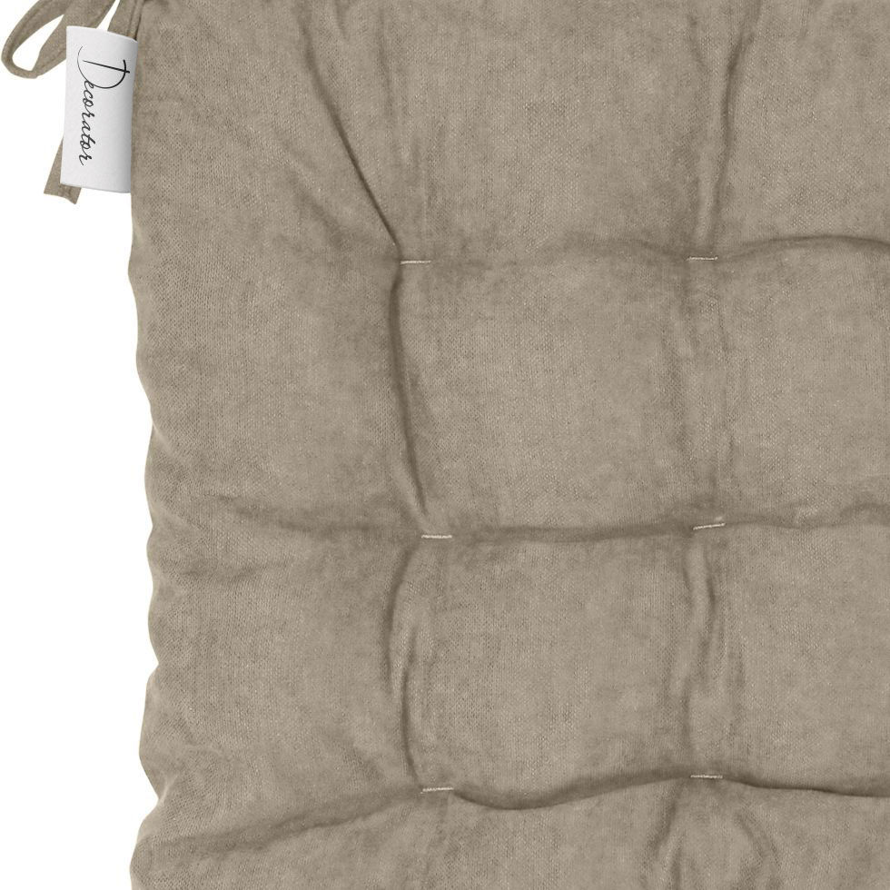 Прев'ю: Подушка на стілець Sparta 40х40 бежево-сірий