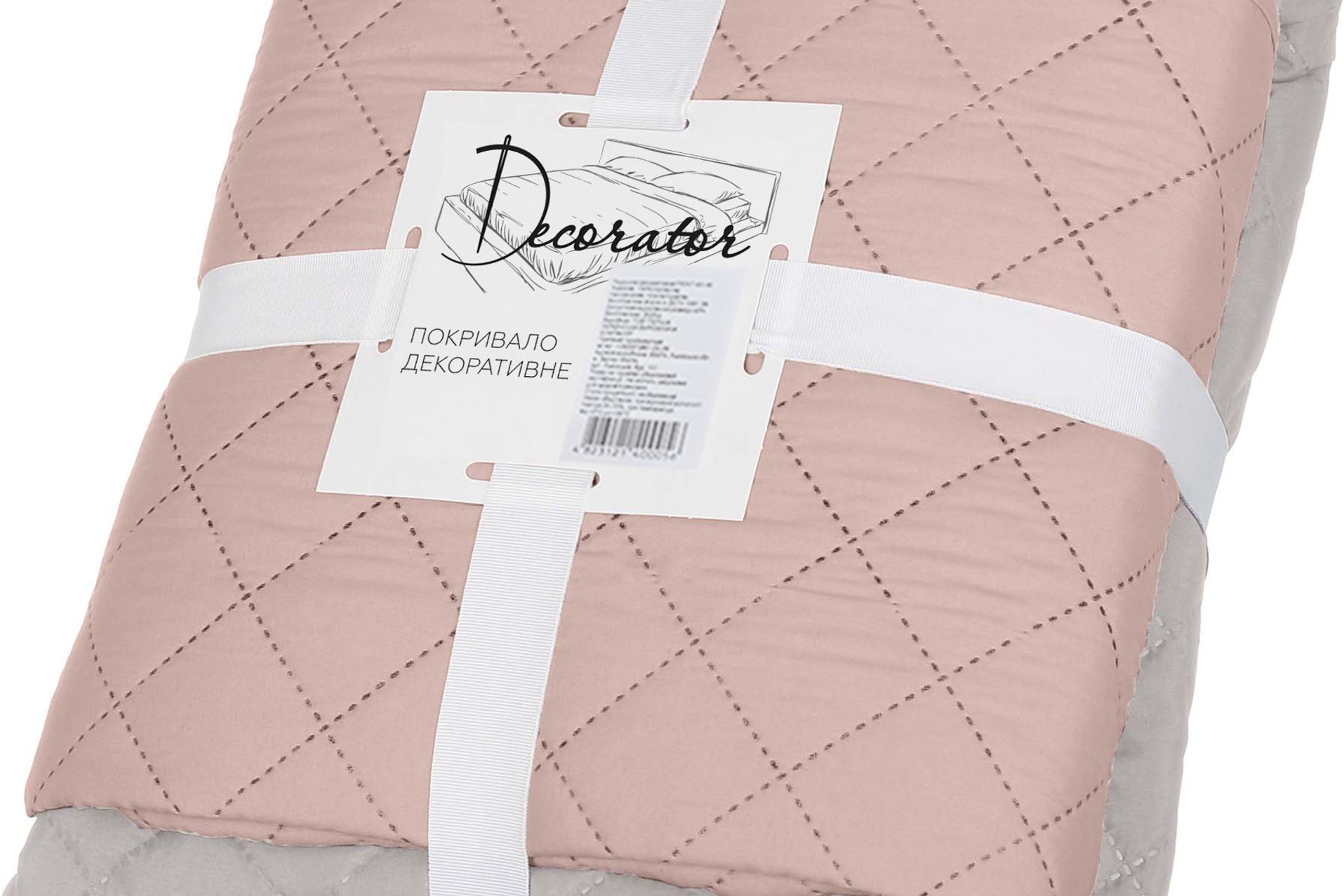 Покривало декоративне 215x240 Peach Whip рожевий