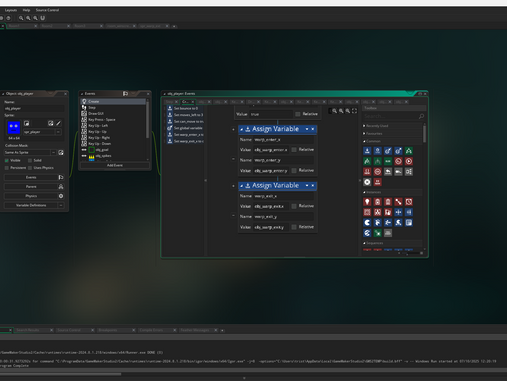 Making things do stuff with GML Visual: Update 3
