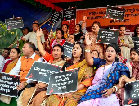 A Battleground of Women's Votes: TMC and BJP's Intense Campaign in Bengal Amid Sandeshkhali Episode
