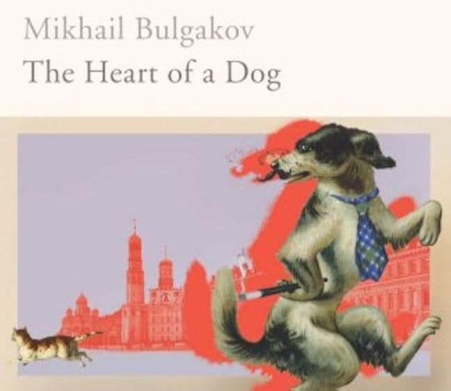 A dog in a necktie and smoking a cigarette