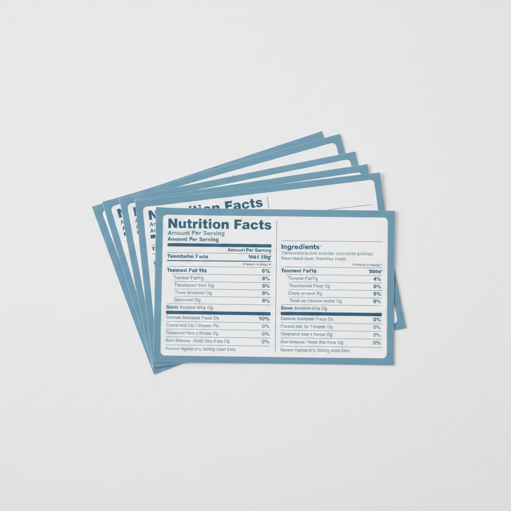 Nutritional Information Labels