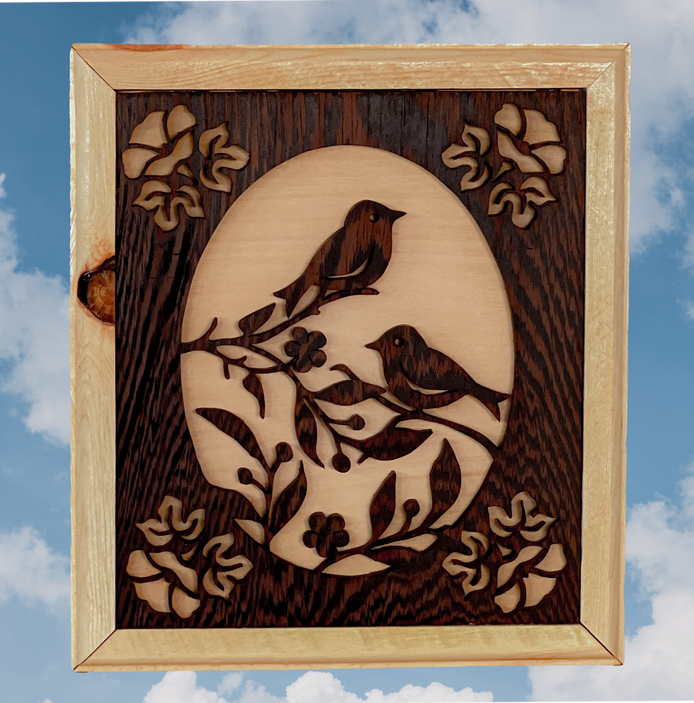 Thumbnail: "Two Birds" Wall Decor