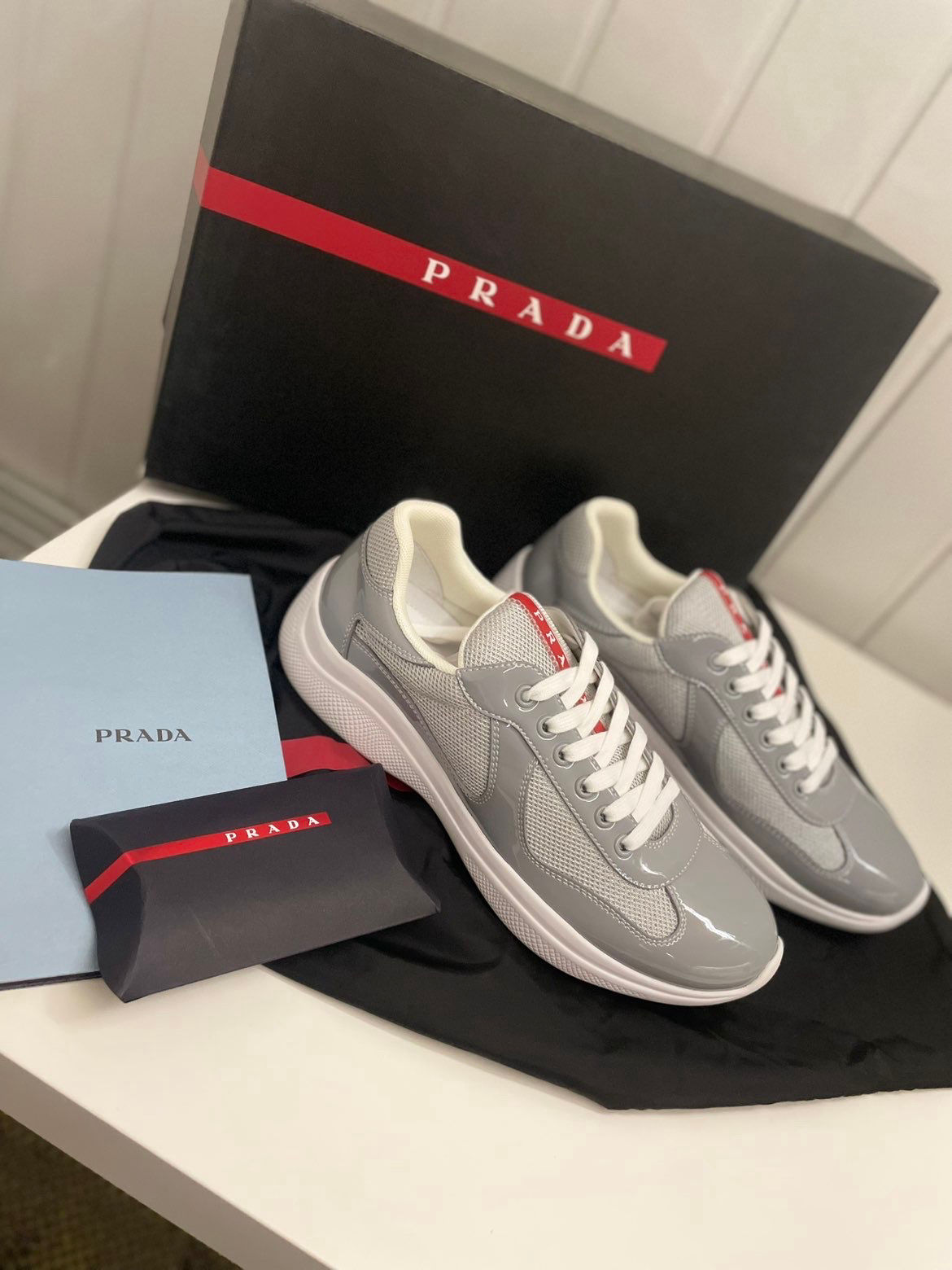 Prada Cups Grey 