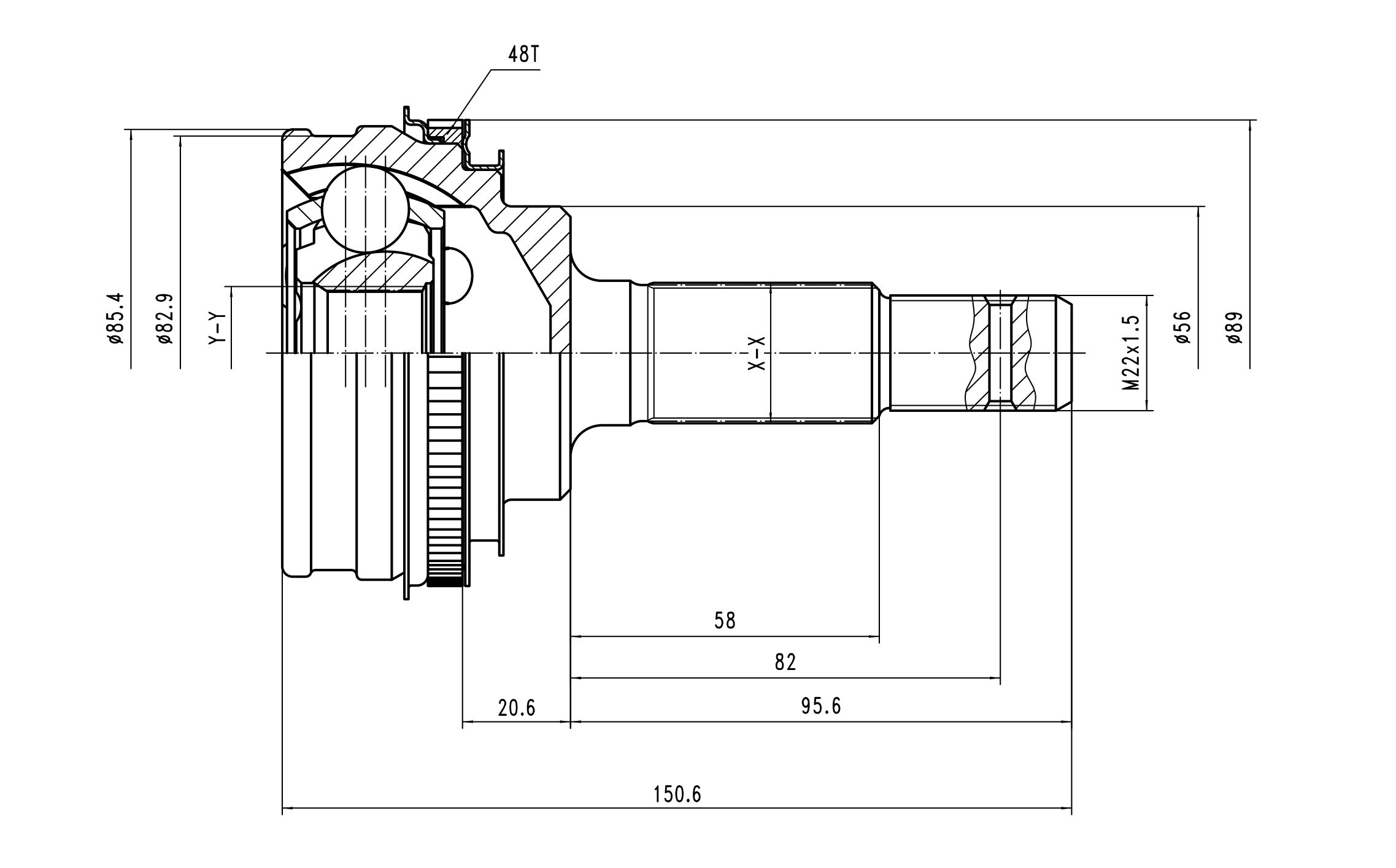 JHF Toyota Corolla E11 97/00 Rav4 94/.. C/ Abs