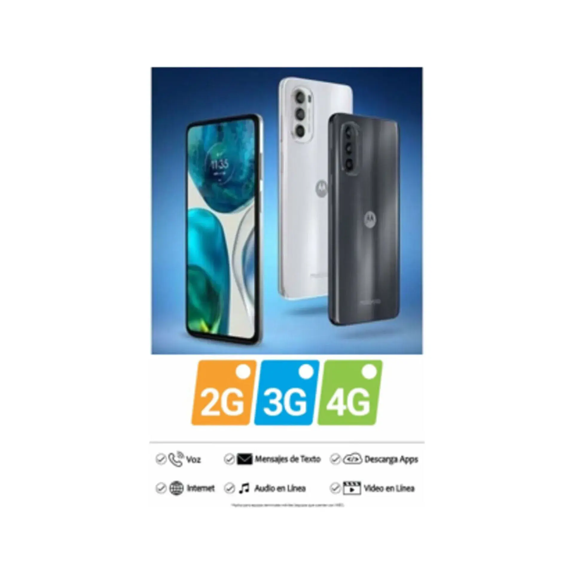 Moto G52 128GB Azul