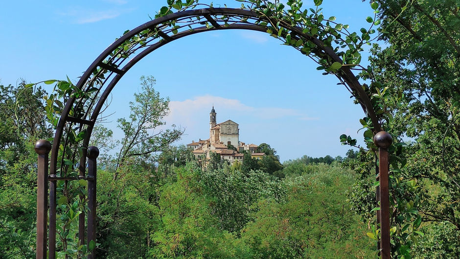 Sulle prime colline dell'Oltrepò Pavese