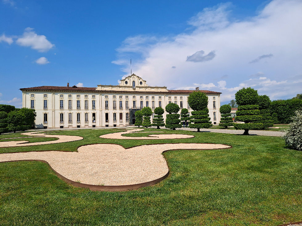 il Parterre delle Ballerine di Villa Arconati