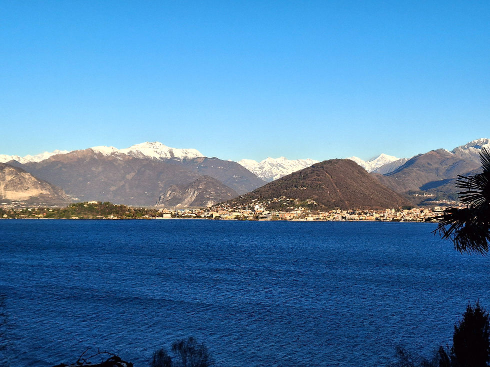 Vista del Lago Maggiore da Laveno