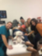 Family see the baby in 3D