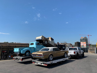 Trucks sind eingetroffen