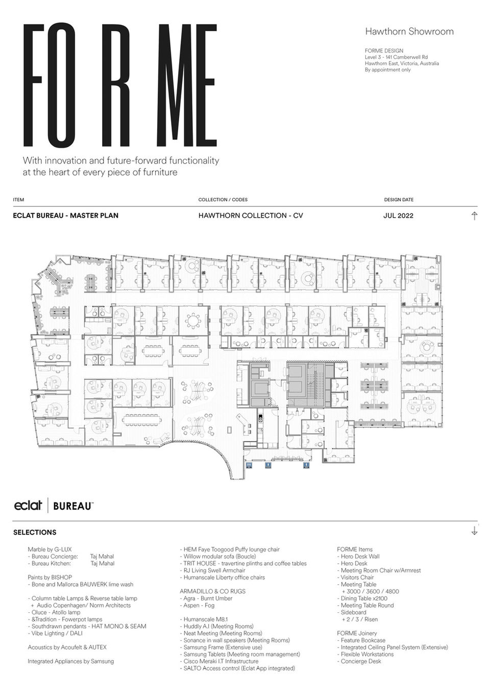 Forme Design Eclat Interior Design Spatial