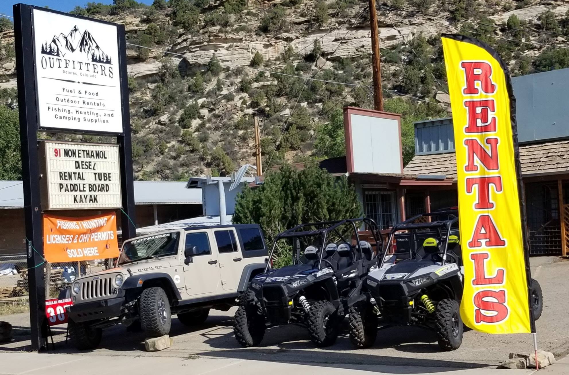 Gas Station & Outdoor Supply Dolores, CO Dolores Outfitters