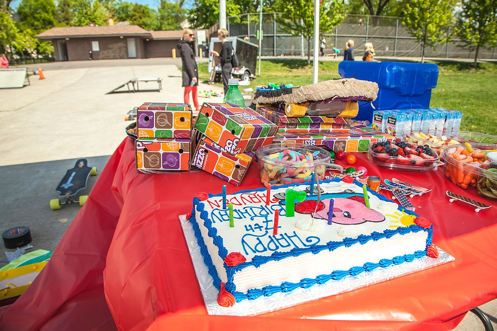 Skateboard Birthday Partys