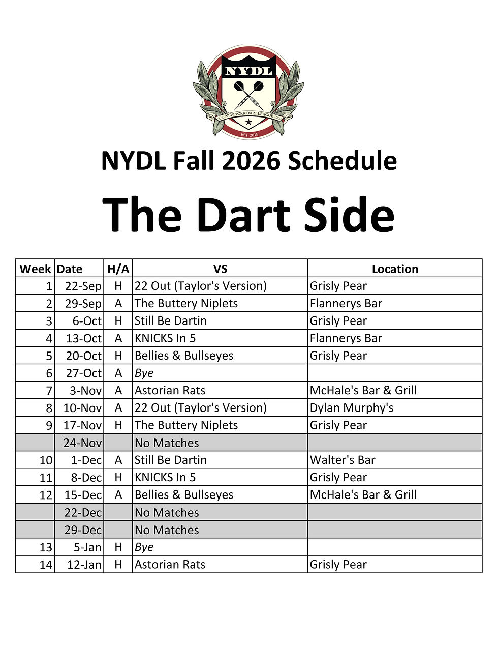 the dart side