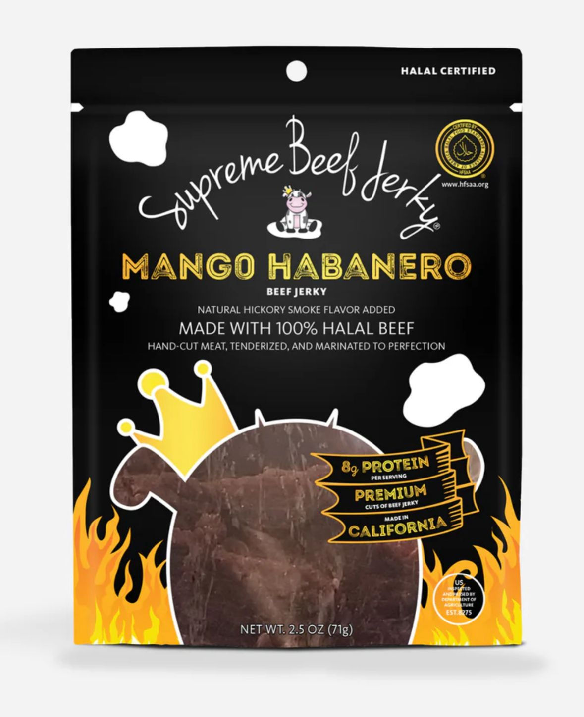 Supreme Beef Jerky Mango Habanero 71g